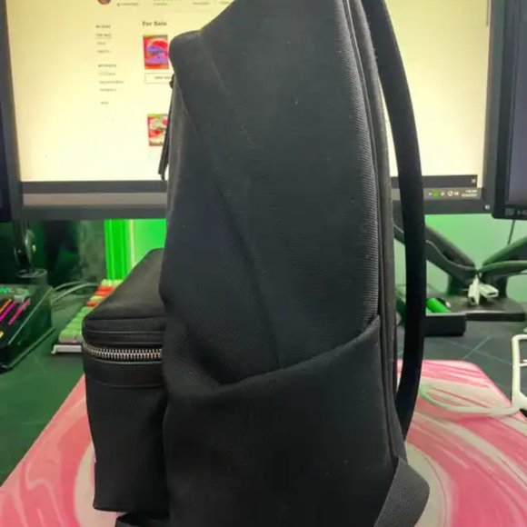 Saint Laurent City Signature Backpack Canvas main image 6